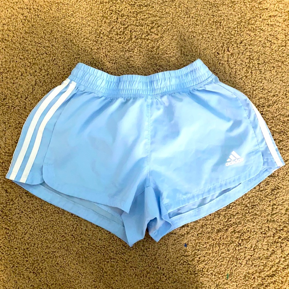 Blue Adidas Athletic Shorts